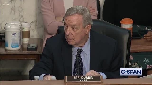 Cspan Heated Exchange During Senate Judiciary Cmte Roll Call Vote