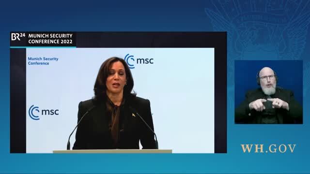 VP Harris: NATO Is ‘the Greatest Military Alliance the World Has Ever Seen’