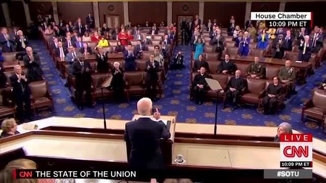 Biden Ends SOTU Speech with ‘Go Get ‘Em’