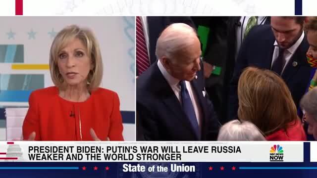 Andrea Mitchell on Biden’s SOTU Speech: ‘Strange Moment at the End’