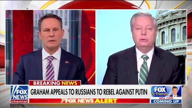 Sen. Graham Says We Need To Take Out Putin by Any Means Possible