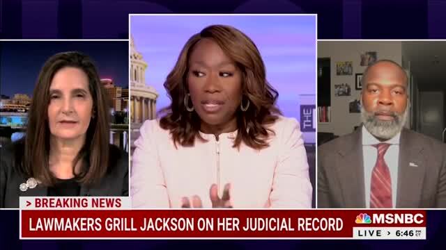 Joy Reid: Judge Jackson Is Being Treated Like a Black Shopper Being Followed in a Store