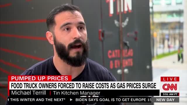 Food Truck Owner to CNN on Bidenflation and High Gas Prices: ‘It Just Sucks’
