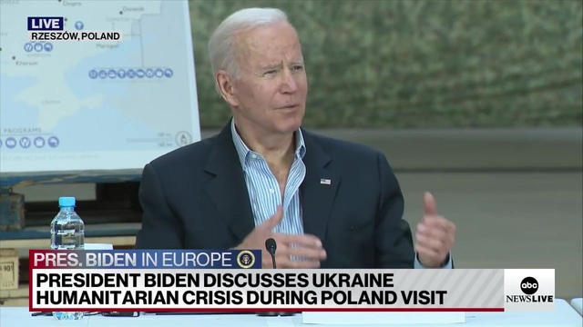 Biden Compares Ukraine to China: ‘That’s Tiananmen Square, Squared’