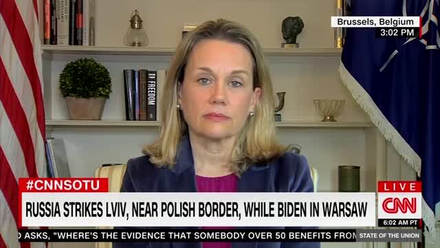 NATO Ambassador Julianne Smith: ‘The U.S. Does Not Have a Policy of Regime Change in Russia’