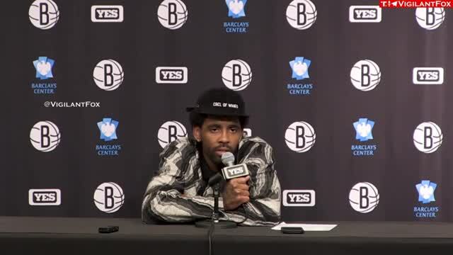 Kyrie Irving: I’m Standing for Freedom; There’s Nobody That’s Enslaving Me