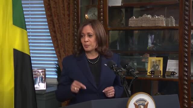 VP Harris: ‘For Jamaica, One of the Issues that Has Been Presented as an Issue that Is Economic in the Way Its Impact Has Been the Pandemic’