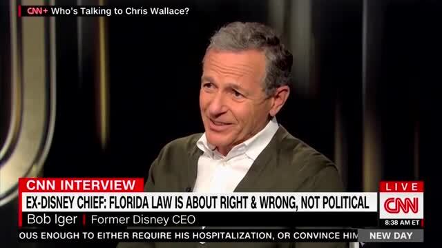 Disney CEO Bob Iger: “Don’t Say Gay” Bill in Florida ‘Wrong’ & ‘Potentially Harmful to Kids’