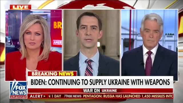 Sen. Tom Cotton: We Still Aren’t Doing Enough to Help Ukraine Defend Itself