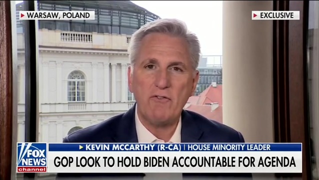 McCarthy: We’re Not Using Impeachment for Political Purposes