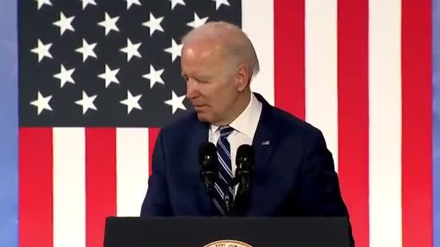 Biden Just Finished His Speech and Shook Hands with Nobody