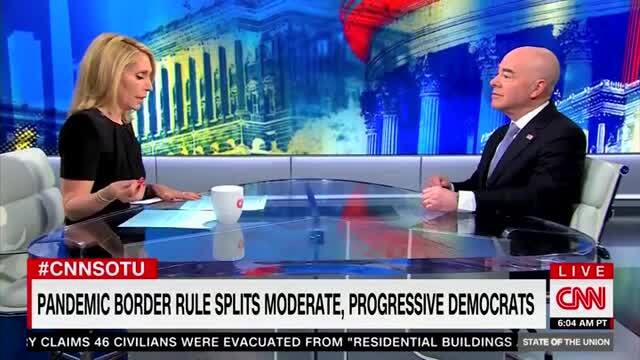 DHS Sec. Mayorkas: ‘I Respectfully Disagree’ with Dems Saying We Have No Plan for the Upcoming Migrant Surge