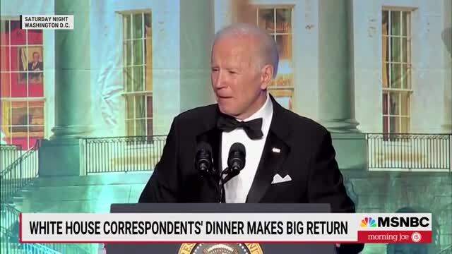 Biden at WHCD: Republicans Seem To Support One Fella, Some Guy Named Brandon