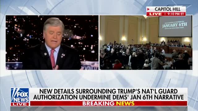 Hannity: ‘I Couldn’t Believe My Ears,’ Cheney Said the Riot Didn’t Start Because of Trump’s Speech, It Was Pre-Planned