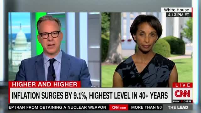 Jake Tapper: Biden Told CNN Last Year ‘December 10 Was the Peak’ of the Inflation Crisis