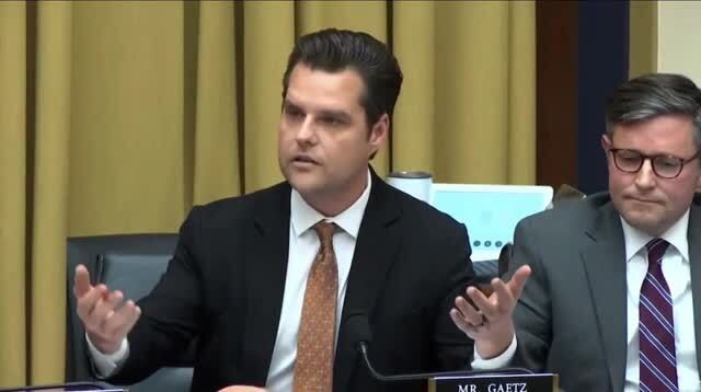 ‘Outrageous!’: Matt Gaetz and Karen Bass Have Yelling Match During Committee Hearing – Complete with Table-Pounding