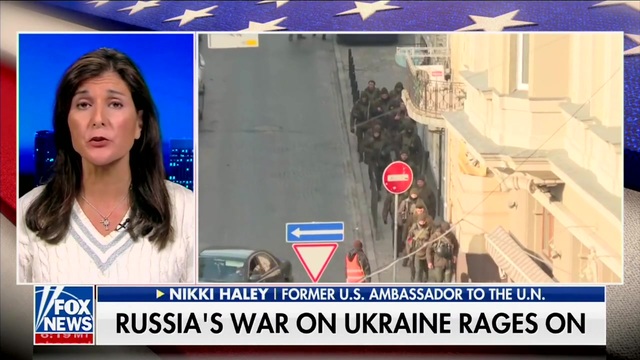 Fmr. Amb. Haley: ‘This Isn’t a War About Ukraine, This Is a War About Freedom’