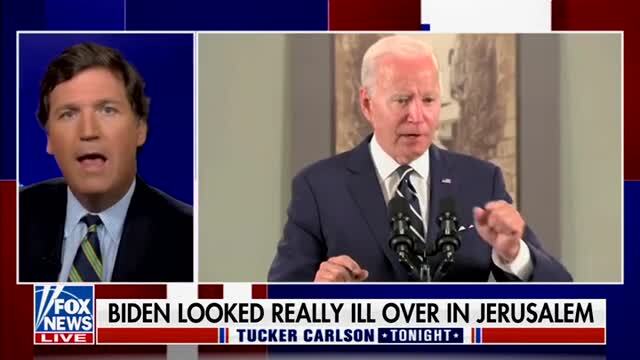 Tucker on Biden Getting Covid: No More Sniffing Little Girls
