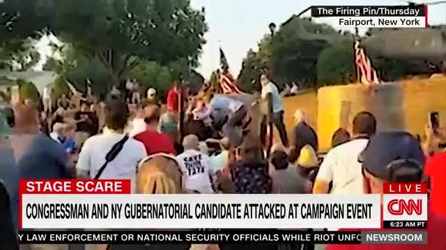 CNN: The Man Who Allegedly Tried to Stab Rep. Lee Zeldin ‘Has Already Been Released’