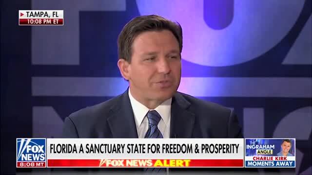 Ron DeSantis: Gov. Pritzker Sent His Family to Florida During the Lockdowns