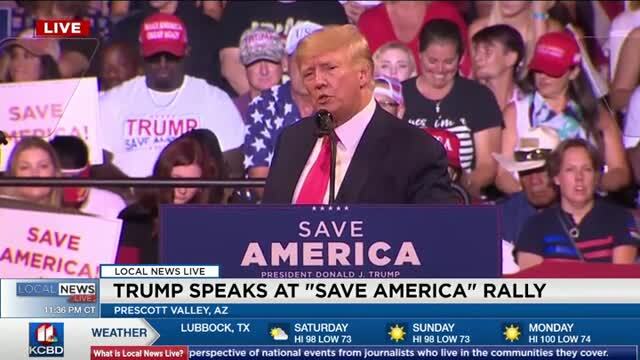 Trump: ‘Americans Kneel to God and God Alone’