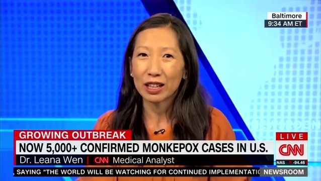 Dr. Leana Wen on Monkeypox: ‘It’s Time for the U.S. to Declare a State of Emergency’