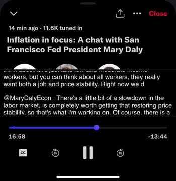 The Fed’s Mary Daly: ‘I Don’t Feel the Pain of Inflation Anymore ... I Have Enough’