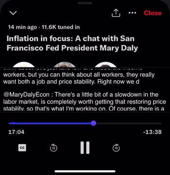 Federal Reserve’s Mary Daly: ‘I See Prices Rising But I Have Enough’ So ...