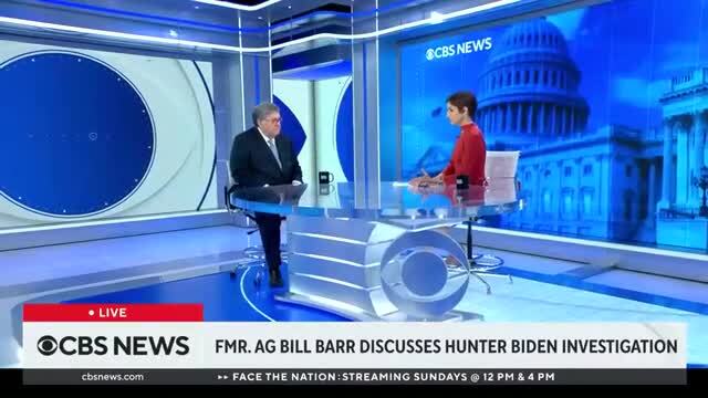 Former Attorney General Bill Barr Weighs In on the Hunter Biden Investigation