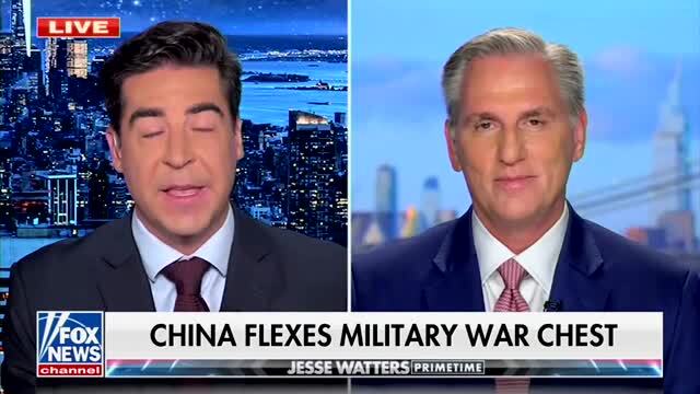 McCarthy: Biden ‘Brought His Son on Air Force Two When He Went to China’ to Discuss Business