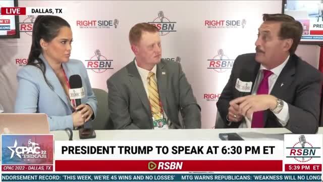 Mike Lindell Slams Newsmax, Says Business Insider, Yahoo, Jim Acosta Have Gone ‘Completely Fox’ on Him in Wild CPAC Interview