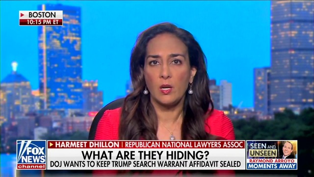 Harmeet Dhillon Appears on ‘The Ingraham Angle’ To Discuss DOJ and ...