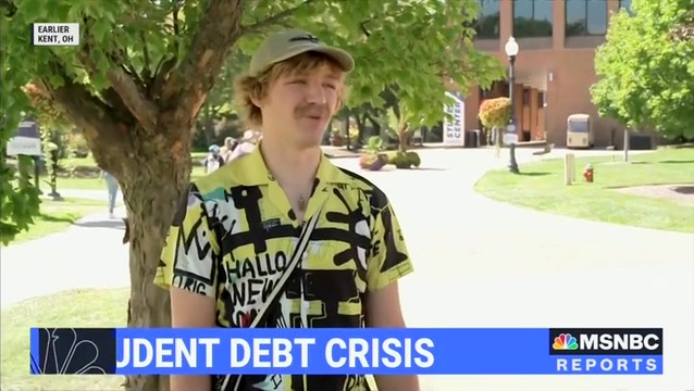 Kent State Student: Biden ‘Underdelivered,’ ‘He Promised Full Student Loan Forgiveness’