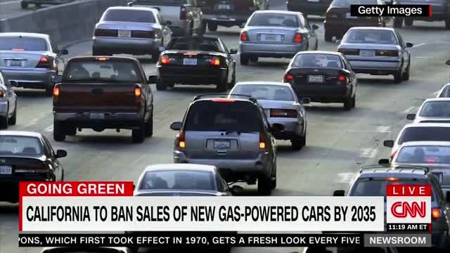 CNN: California Is Set to Ban News Gas Car Sales By 2035
