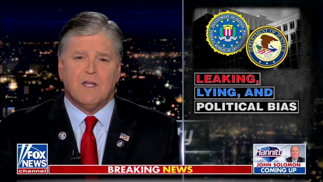Hannity: Top FBI Agent Accused of Political Bias over Hunter Biden Laptop Walked out of HQ