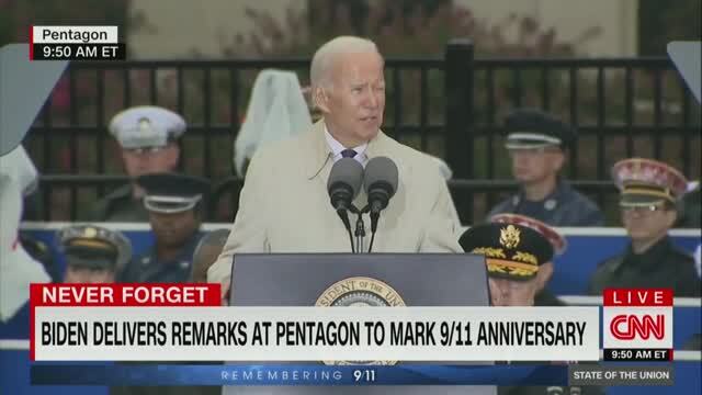 ‘Grief Is the Price We Pay For Love’: Biden Quotes Queen Elizabeth in 9/11 Commemorative Address