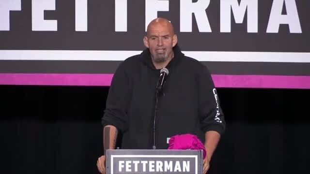 Fetterman Misses and Slurs Words During the Campaign Event in Montgomery County, Thinks He’s Running Against Pat Toomey