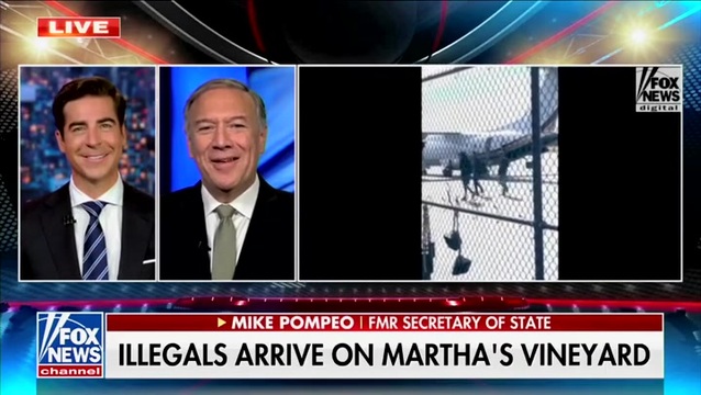 Pompeo: I Doubt People in Martha’s Vineyard Will Be Embracing the Illegals DeSantis Sent There
