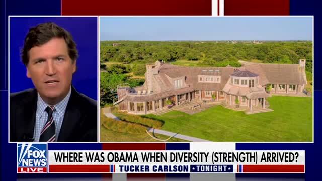 Tucker: Still No Word from Barack Obama Welcoming the Venezuelan Migrants Sent to Martha’s Vineyard