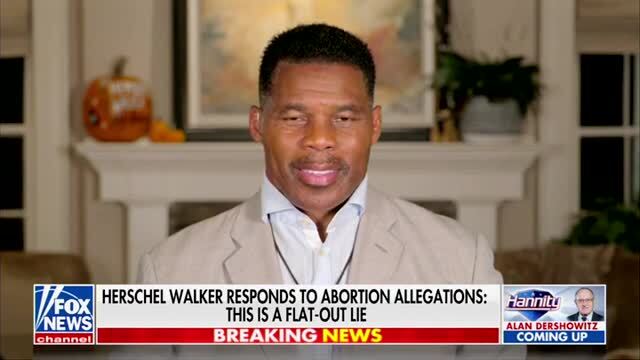 Herschel Walker Denies Knowing the Woman Accusing Him of Paying for Her Abortion: Flat-Out Lie