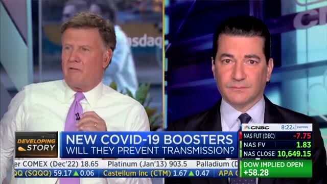 Scott Gottlieb Dodges on if Urged Twitter to Ban Alex Berenson from the Platform