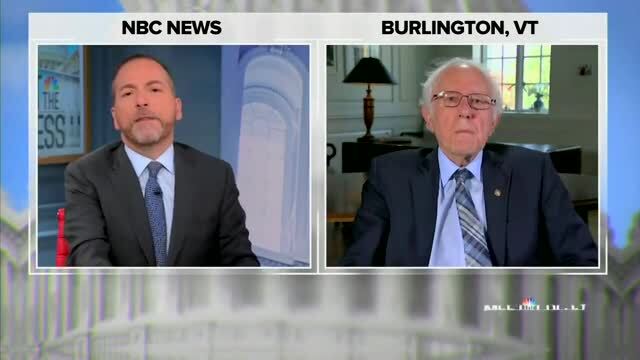 Bernie Sanders: I Don’t Accept the Notion that the American Rescue Plan Contributed to Record-High Inflation