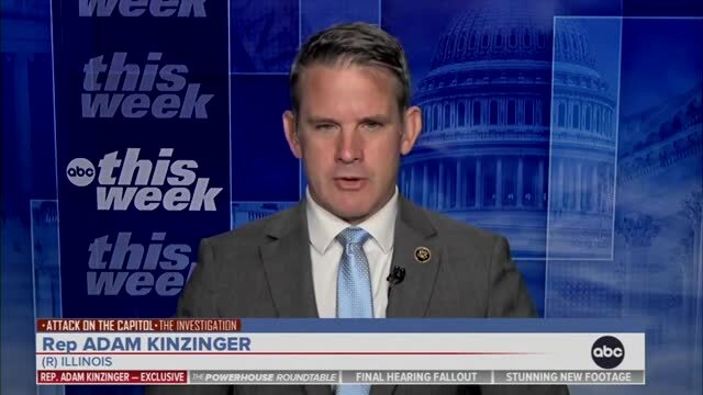 Rep. Kinzinger: Jan. 6th Committee at Time Limit To Hold Trump in Criminal Contempt, Only Permitted To Exist Until End of This Congressional Year