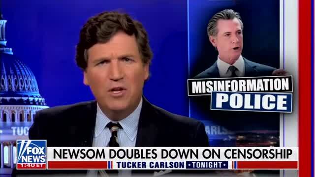 Tucker: It’s Now a Crime to Criticize Pfizer in California