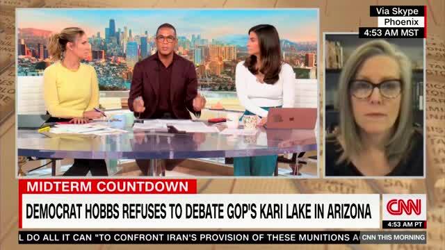 CNN Presses Arizona Dem Katie Hobbs on Her Refusal To Debate: ‘Why Not Debate Your Opponent?’