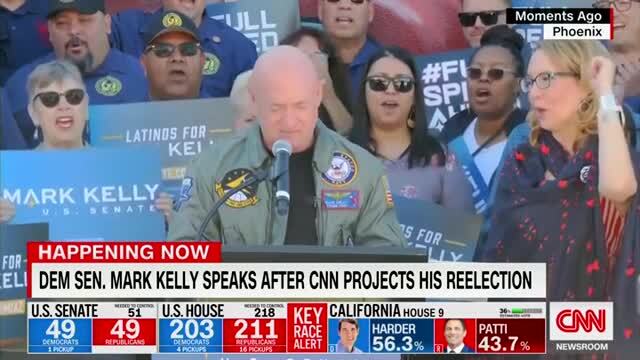 Mark Kelly: ‘Not a Day Has Gone by Where I Have Not Remembered that I Am Sitting in the Senate Seat of Senator John McCain’