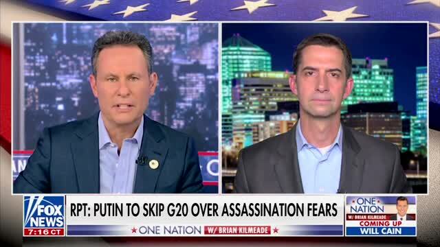 Cotton: The U.S. Is ‘Not in a War with Russia’