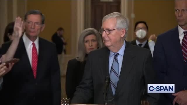 Sen. McConnell on Rick Scott Challenging Him for Senate Republican ...
