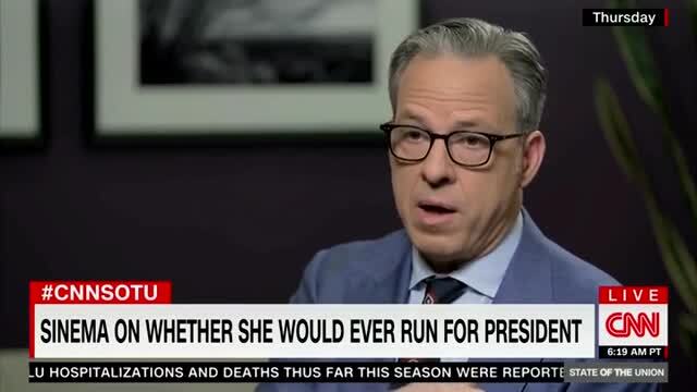 Sinema: ‘I’m Trying To Be True to My Values and the Values of My State’