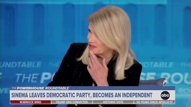 MSNBC’s Scott: Sinema Turning Independent Sucked the Air out of the Room of Warnock’s Victory